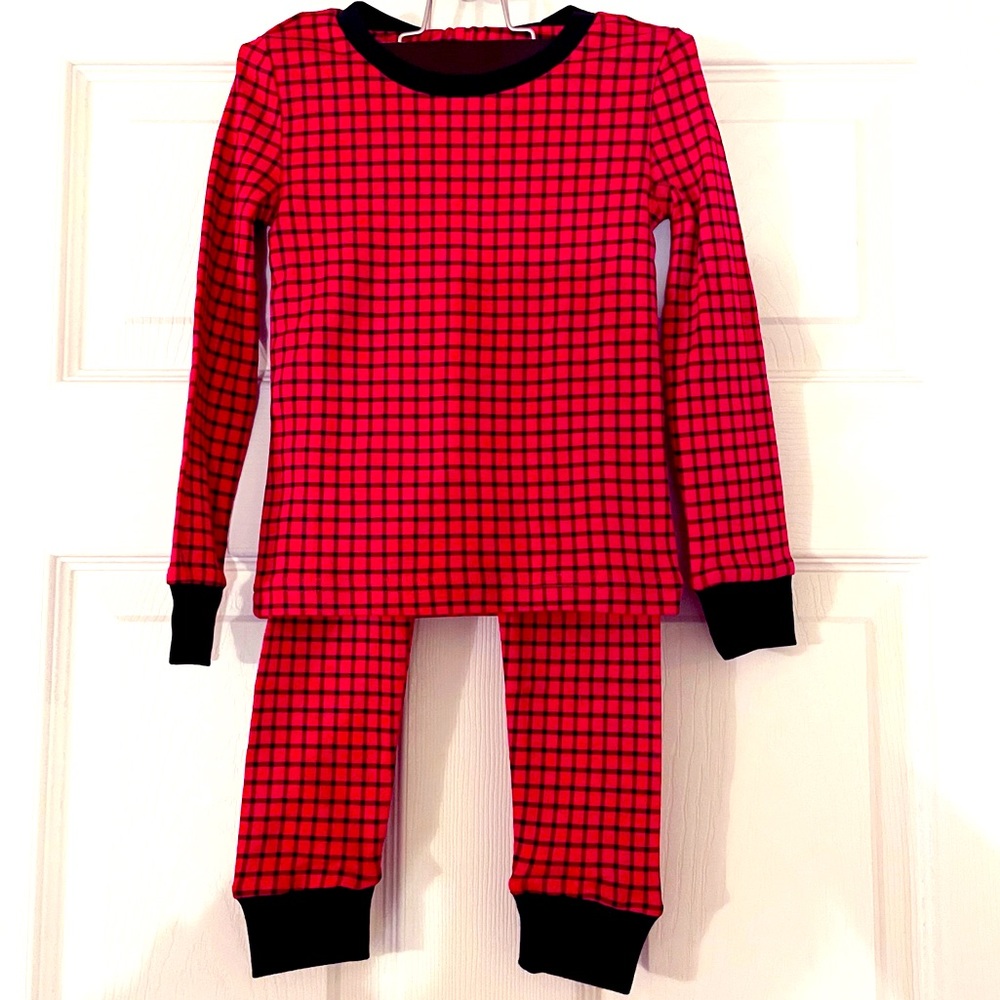 POLO Ralph Lauren Red/Black Checkered Toddler PJs